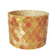 Amber Mosaic Votive