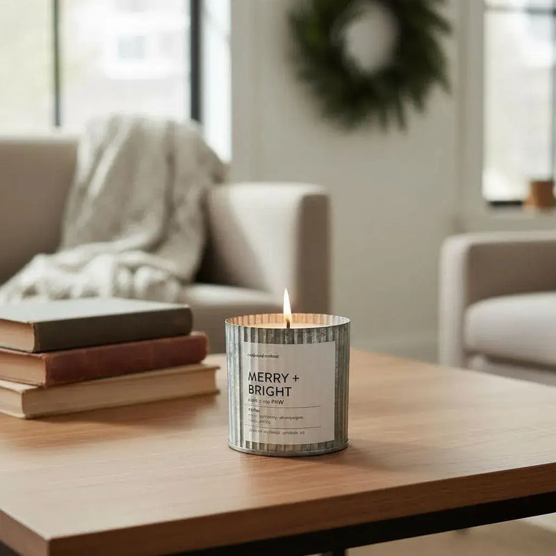 Bookworm Wood Wick Candle