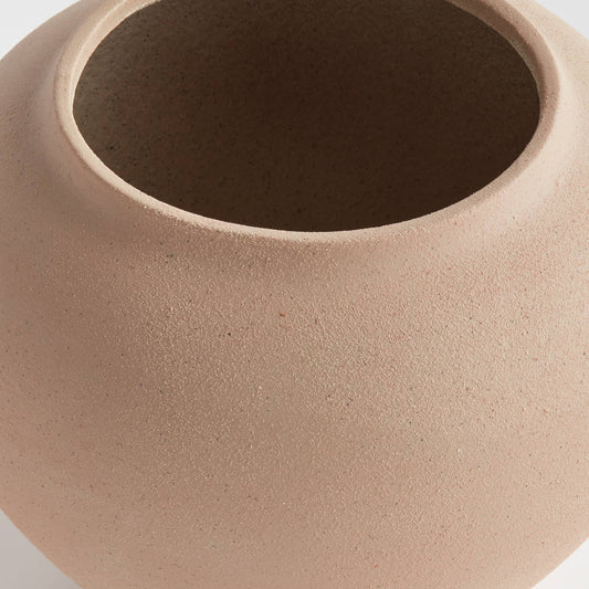 Mesa Teardrop Vase Large: Brown