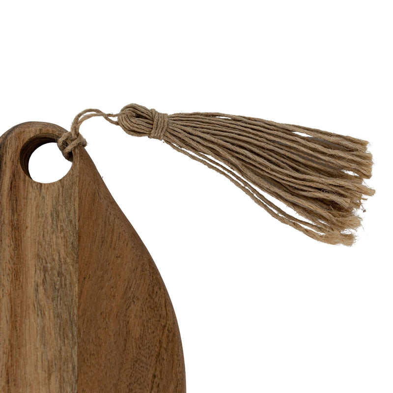 SALE - Prairie Mini Cutting Board Acacia Wood & Jute