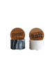 Salt and Pepper Container with Wood Lid, [product_price]- Greenhouse Home