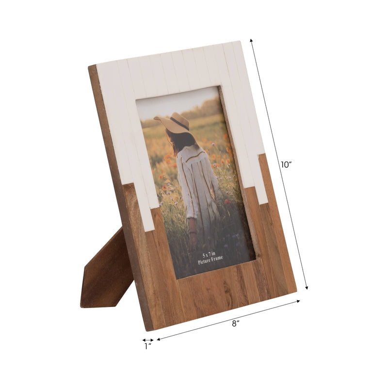 Resin 2-Toned 5x7 Frame