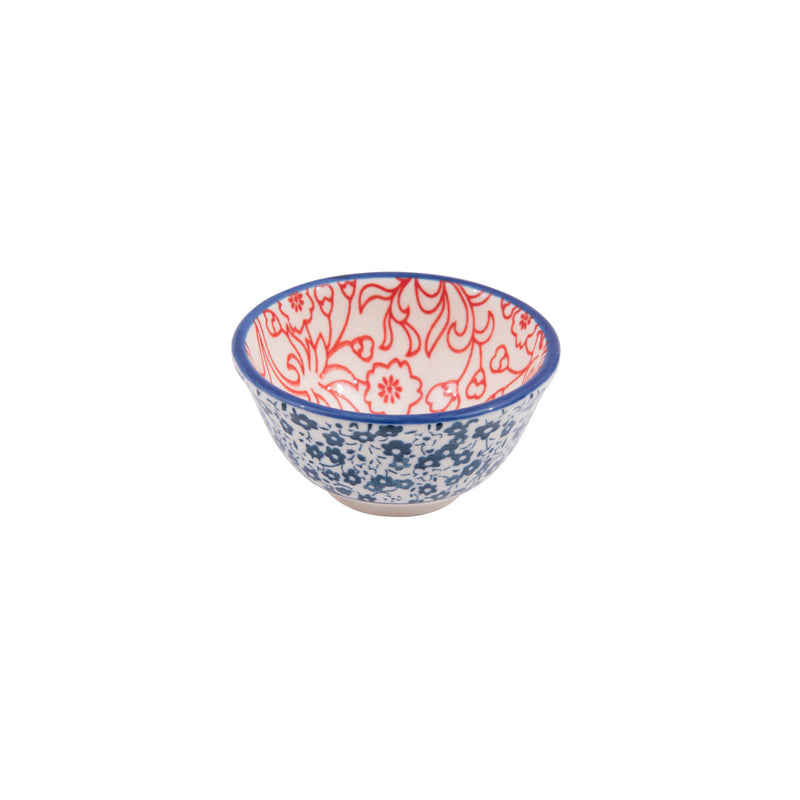 Hand-Stamped Stoneware Pinch Pot's