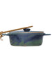 Stoneware Brie Baker with Bamboo Spreader, [product_price]- Greenhouse Home