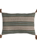 Striped Cotton Lumbar Pillow, [product_price]- Greenhouse Home