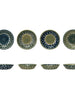 Two-Tone Hand-Painted Stoneware Bowl, 4 Styles, [product_price]- Greenhouse Home