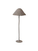 Paper Mache & Metal Mushroom Shaped Floor Lamp, [product_price]- Greenhouse Home