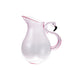 Acrylic Pitcher with Flamingo Handle, Pink & Black