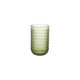 Green 12 oz. Drinking Glass with Raised Dots