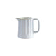 White 12 oz. Stoneware Ribbed Creamer