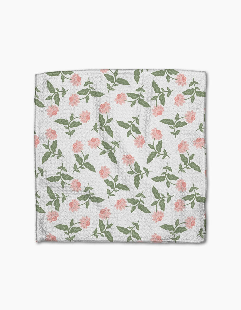 Wildflower Vine Blush Dishcloth Set
