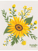 Sunflower Splendor Swedish Dishcloth, [product_price]- Greenhouse Home