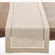Toscana Hemstitched Runner: Natural / 16"x90"