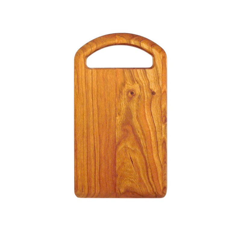 Cherry Oval Handled Charcuterie Board: 20" x 6"