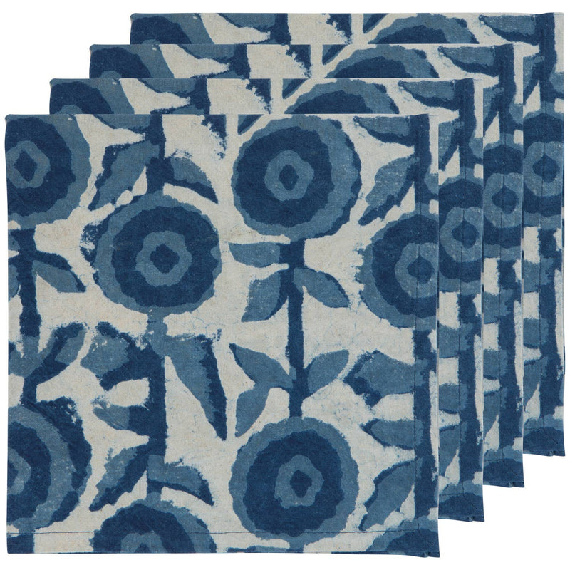 Gilia Block Print Table Napkins
