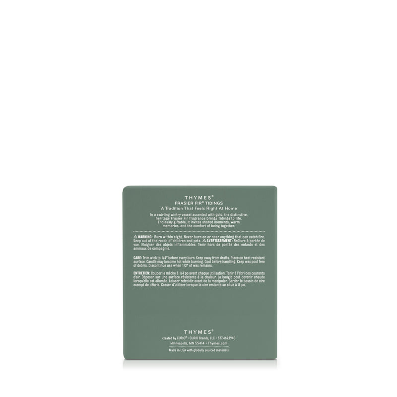 Frasier Fir Tidings Poured Candle, 13oz.