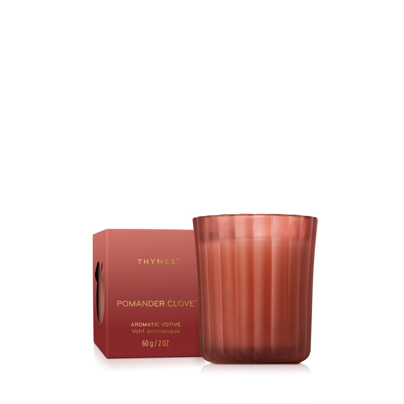 Pomander Clove Poured Votive Candle