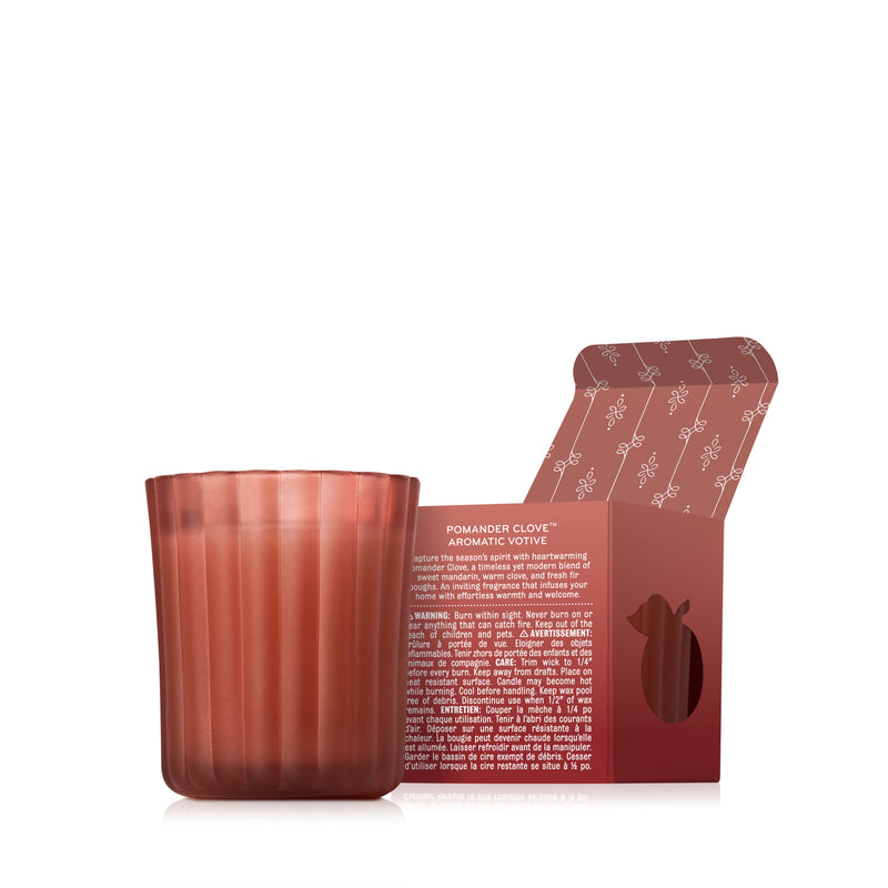 Pomander Clove Poured Votive Candle
