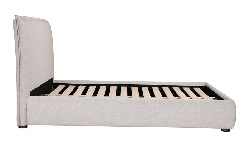 Luzon Queen Bed Light Grey