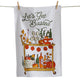 Lets Get Basted Embroidered Dishtowel