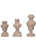 Resin Urn Shaped Taper Holders Greenhouse Home