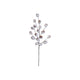 18-1/2"H Natural Pinecone Stem, Snow Finish