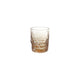 10 oz. Santa Head Shaped Drinking Glass, Amber Color