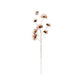 Plastic Tinsel Ball Stem, Blush Color