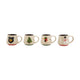 14 oz. Hand-Painted Stoneware Mug with Embossed Icon, 4 Styles ©