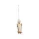 Resin Vintage Reproduction Child Skiing Ornament