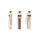 Glass Bottle Matchsticks with Cork