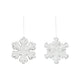 Acrylic Glass Snowflake Ornament