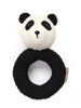 Panda Ring Hand Crocheted Rattle, [product_price]- Greenhouse Home