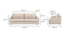 Alvin Sofa, [product_price]- Greenhouse Home