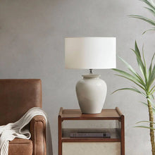 Ceramic Table Lamp, Cream, [product_price]- Greenhouse Home