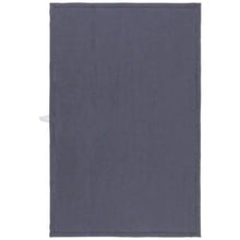 Charcoal Linen Hemstitch Tea Towel - Greenhouse Home