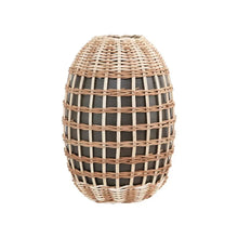 Decorative Hand-Woven Seagrass and Bamboo Wrapped Vase - Greenhouse Home