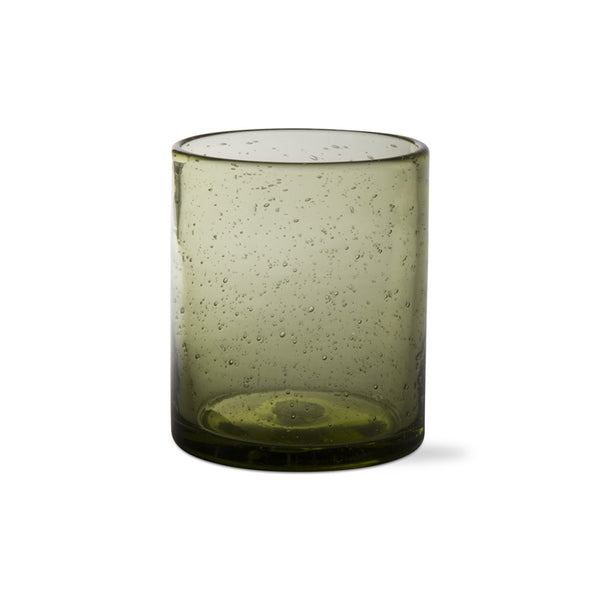 Bubble Glass Double Old Fashioned - Clear - Greenhouse Home