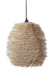 Rattan Fringe Pendant Lamp - Greenhouse Home