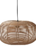 Posh Rattan Pendant Lamp - Greenhouse Home