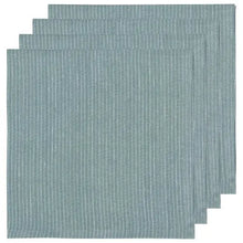 Pinstripe Linen Napkins - Greenhouse Home