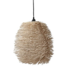 Rattan Fringe Pendant Lamp - Greenhouse Home