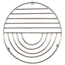 Sunup Brushed Steel Trivet, 6", [product_price]- Greenhouse Home