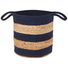 Tier Midnight Jute Basket - Greenhouse Home