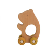 Wooden Teething Push Toy - Bear, [product_price]- Greenhouse Home