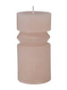 Unscented Totem Pillar Candle, 3